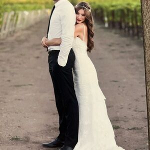 Beautiful Wedding dress perfect condition about size 2